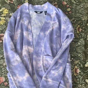 Lands' End Light Purple Knit Sweater